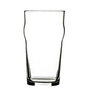 Hospitality Brands HGV4386-012 Hospitality Brands Beer Nonic Glass 16 Oz. Fully Tempered