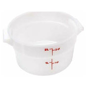 Cambro CAMRFS2148 Container 8 3/16"rd 2 Qt Wht