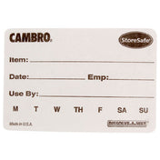 Cambro 23SL Labels Food Rotation 100