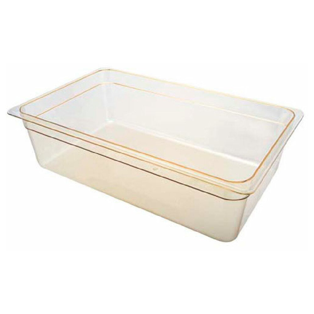 Cambro 16HP(150) Pan Food H Pan Full 6"d Amber