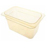 Cambro 46HP-150 Pan Food H Pan 1/4 6"d Amber