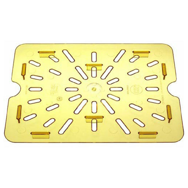 Cambro CAM20HPD150 Shelf Drain H Pan Half Size