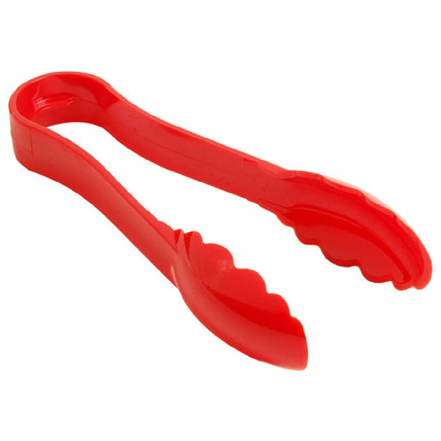 Cambro 6TGS(404) Tongs 6"l Scallop Red Plst