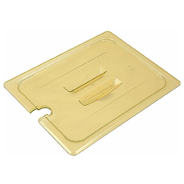 Cambro 20HPCHN-150 Cover Notched W/hndl 1/2 H Pan