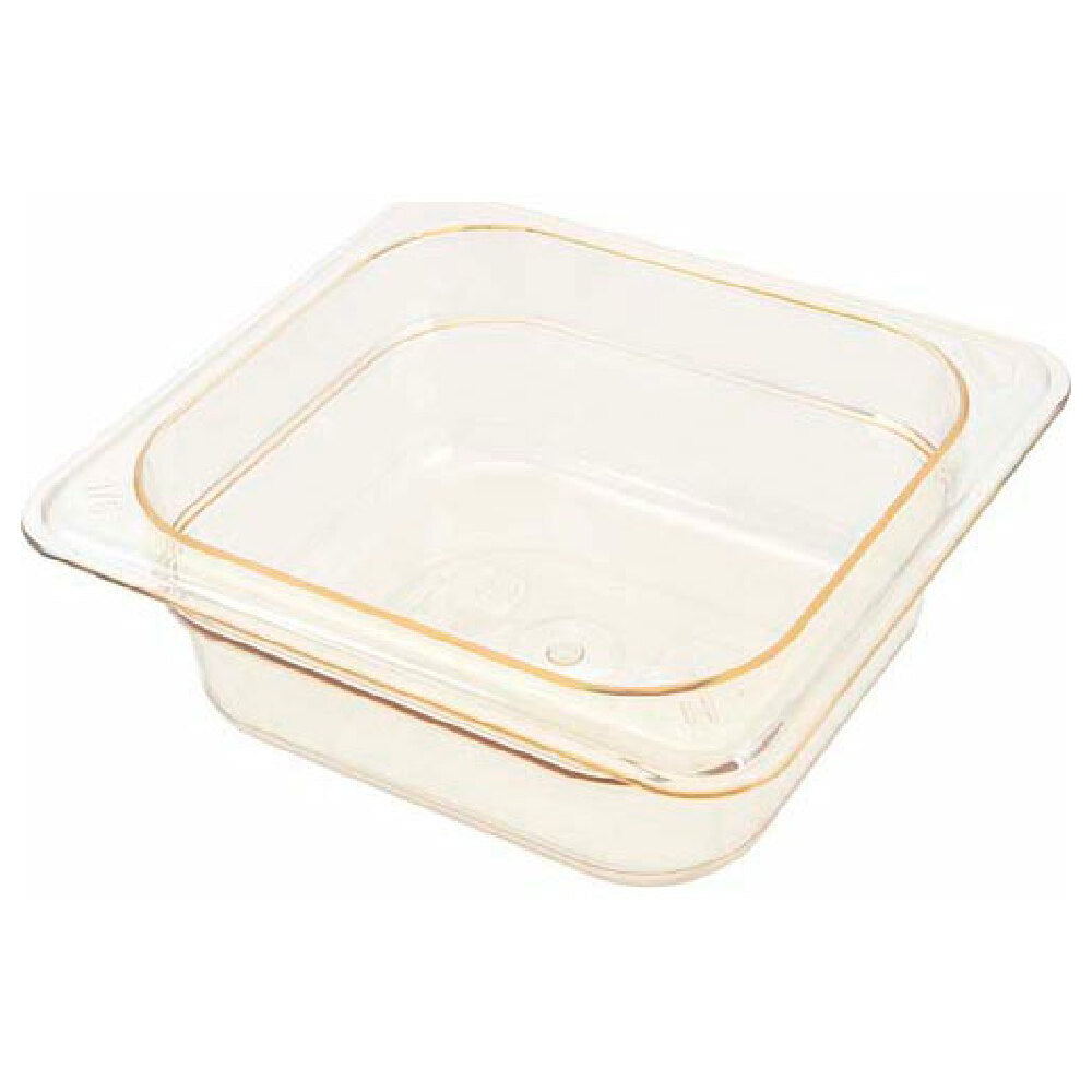 Cambro 62HP150 Pan Food H Pan 1/6 2.5"d Ambr