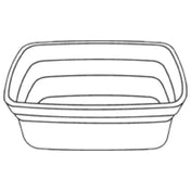 Dinex DXTT20 Soup Bowl 8 Oz. Rectangular