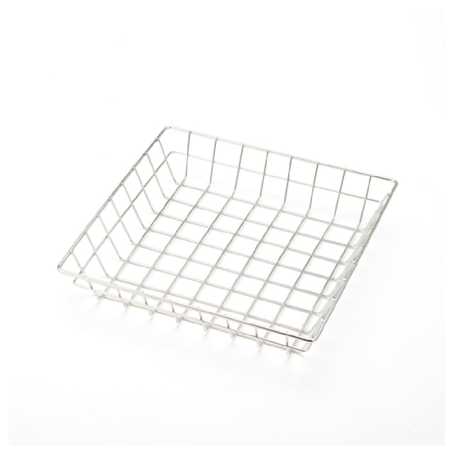American Metalcraft SQGS10 Wire Grid Basket 10"L X 10"W X 2"H Square