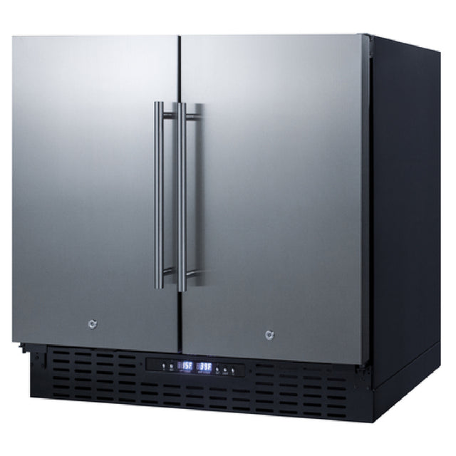 Summit FFRF36 Refrigerator-Freezer Single Compressor Built-in Or Freestanding