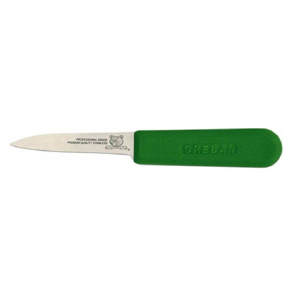Omcan 12411 (12411) Paring Knife 3-1/4" Hotel Style Blade