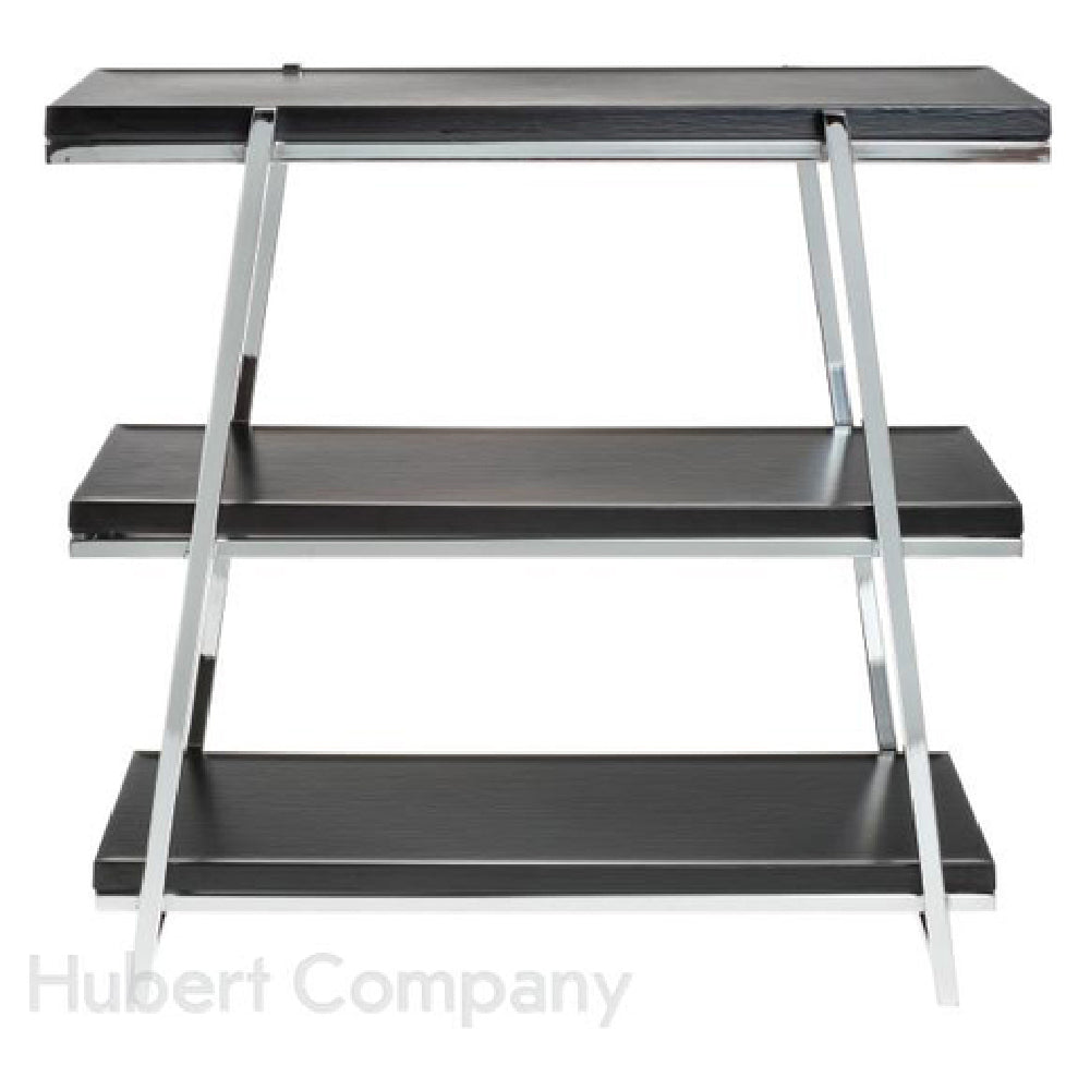 Hubert 95119 - Cerve Collection Shelf Display, 3-tier, 20-7/8"L X 7-1/2"W X 20-11/16"H