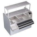 Krowne KRPT-60RP-10 Royal Series Underbar Ice Bin/Cocktail Station Pass-thru Combo