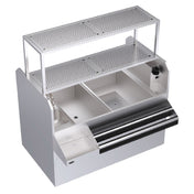 Krowne KRPT-60RP-10 Royal Series Underbar Ice Bin/Cocktail Station Pass-thru Combo