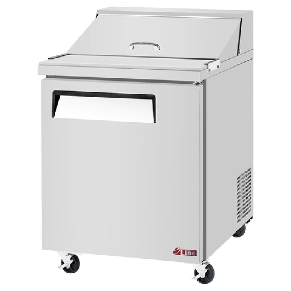 Turbo Air EST-28-N6-V E-line Sandwich/Salad Unit One Section 27-1/2"W X 30"D X 37"H