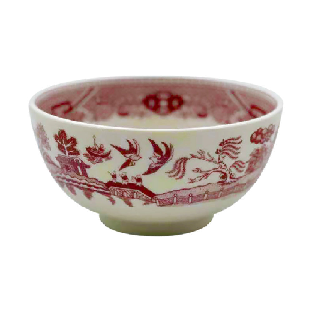 Cameo China 688-99 Pink Willow Rice Bowl 9 Oz. (270 Ml) 4-1/2" Dia. X 2-1/4"H (11.5 Cm X 5.8 Cm)