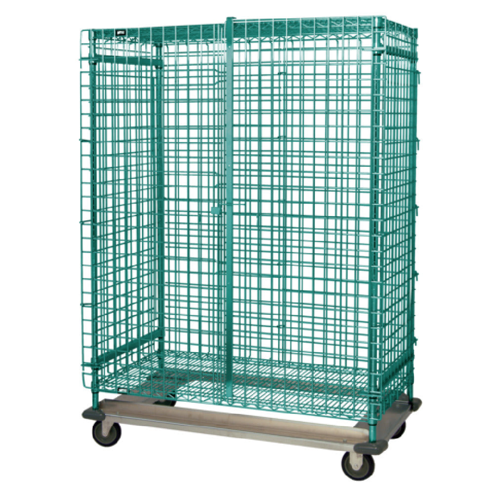 Quantum MD1860-70SECP Security Unit Mobile With Dolly Base 60"W X 18"D X 70"H