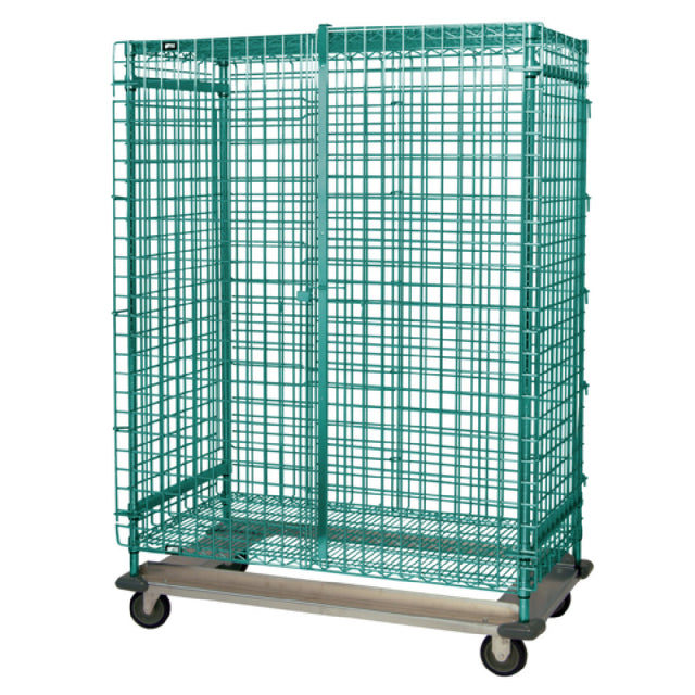 Quantum MD1860-70SECP Security Unit Mobile With Dolly Base 60"W X 18"D X 70"H