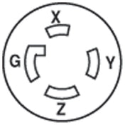 Private Label MVR2531027 Receptacle Locking L15 30r
