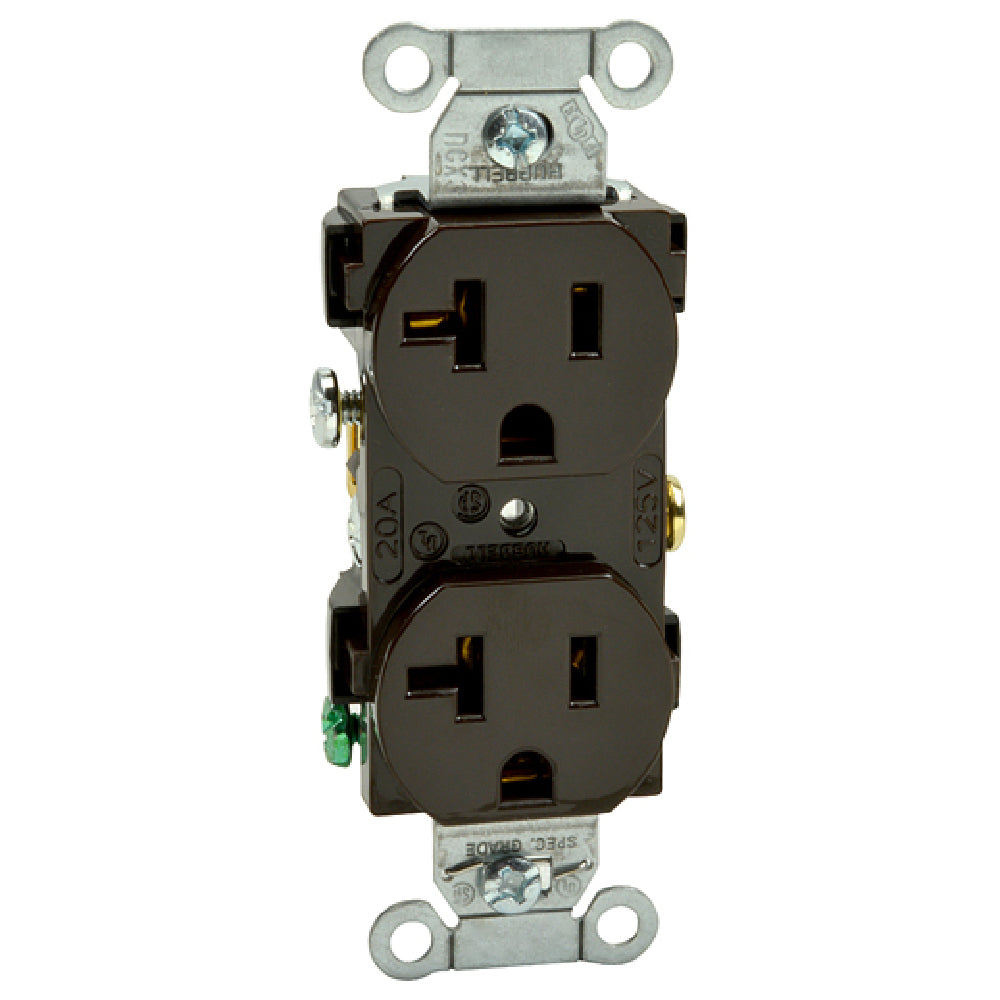Hubbell -CR20 Receptacle Duplex 20a 125v