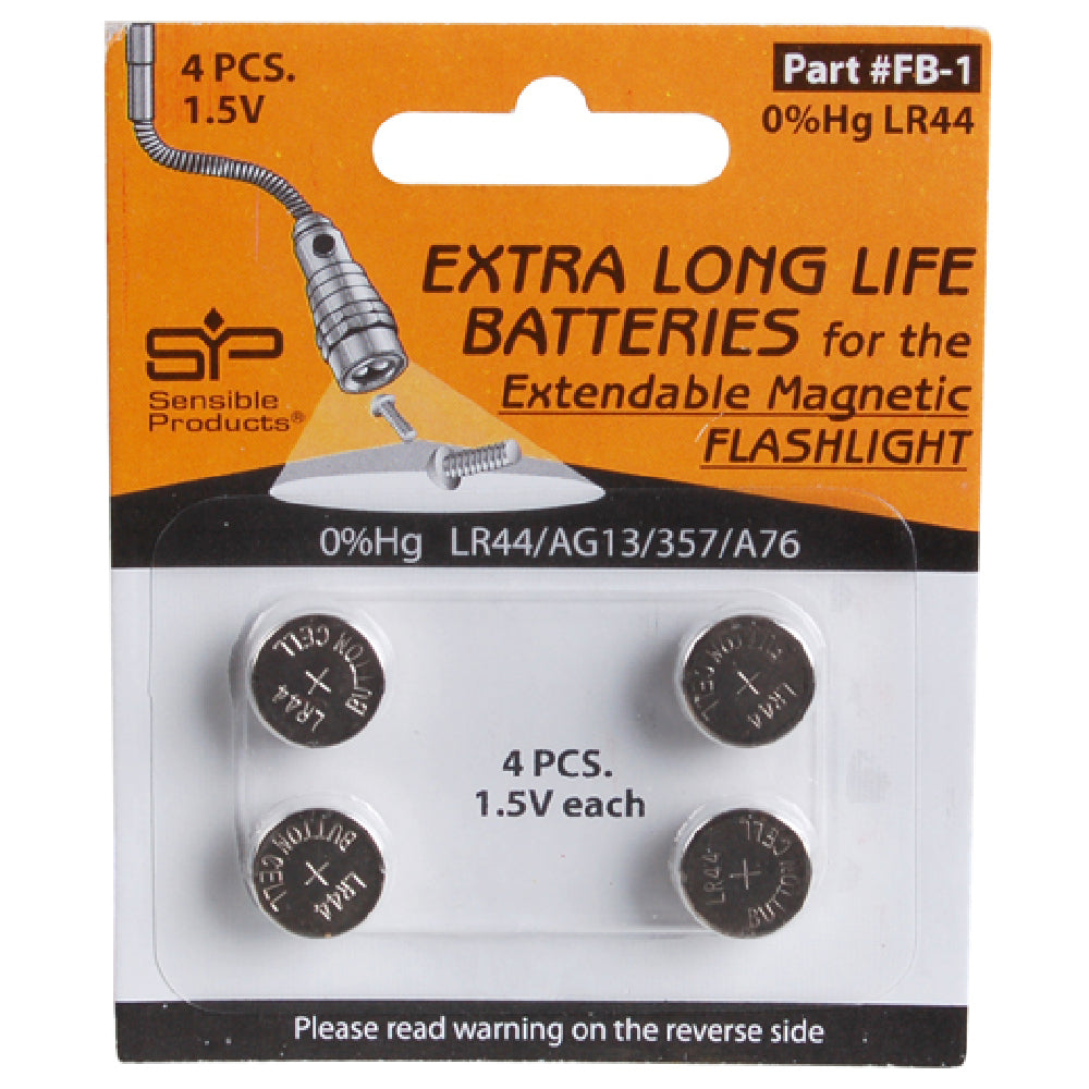 AllPoints 2531324 Battery 1.5 Volt Lr44pk /4