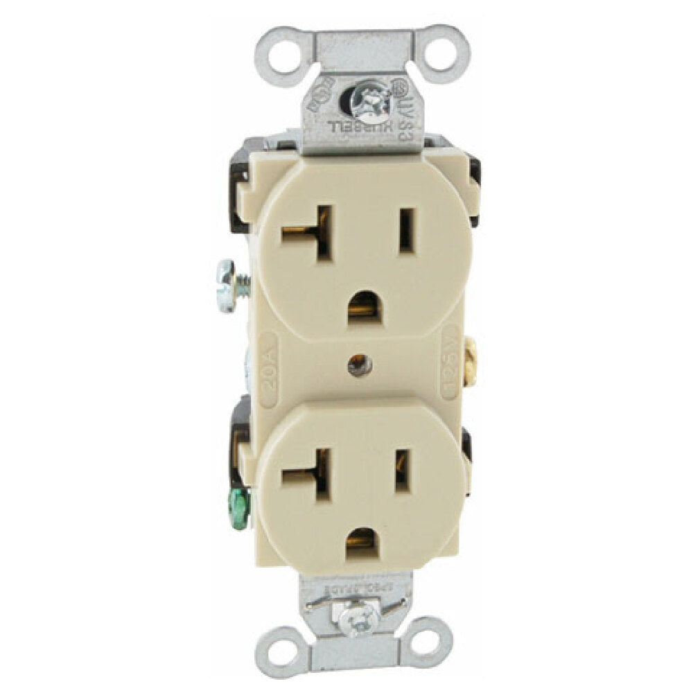 Hubbell CR201 Receptacle Duplex 125v 20a