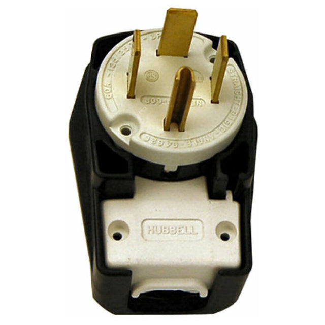Hubbell -9462A 90 Deg Plug 60a 125/250v
