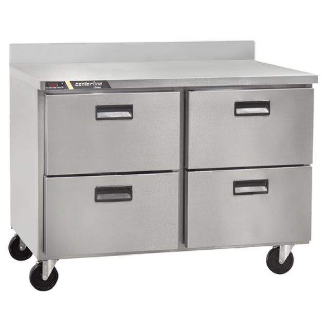 Traulsen CLUC-48R-DW-WT Centerline™ Compact Undercounter Refrigerator With Work Top