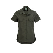 Mercer Culinary M60350OL1X Metro Edge® Brewer/Work Shirt Women's (7) Traditional Buttons