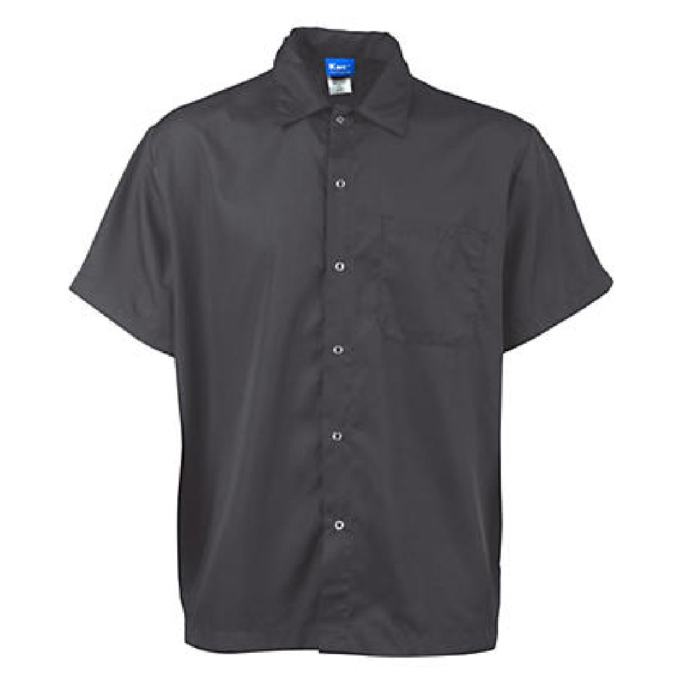 AllPoints 25524XL 4xl Frontsnap Cook Shirt Slate