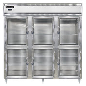 Continental Refrigerator DL3F-SS-GD-HD Designer Line Freezer Reach-in Three-section