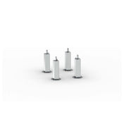 Rational 60.31.524 Feet Kit (4) Stainless Steel Flanged Feet For Secure Anchoring For 2-XS And 2-S (not Height-adjustable)