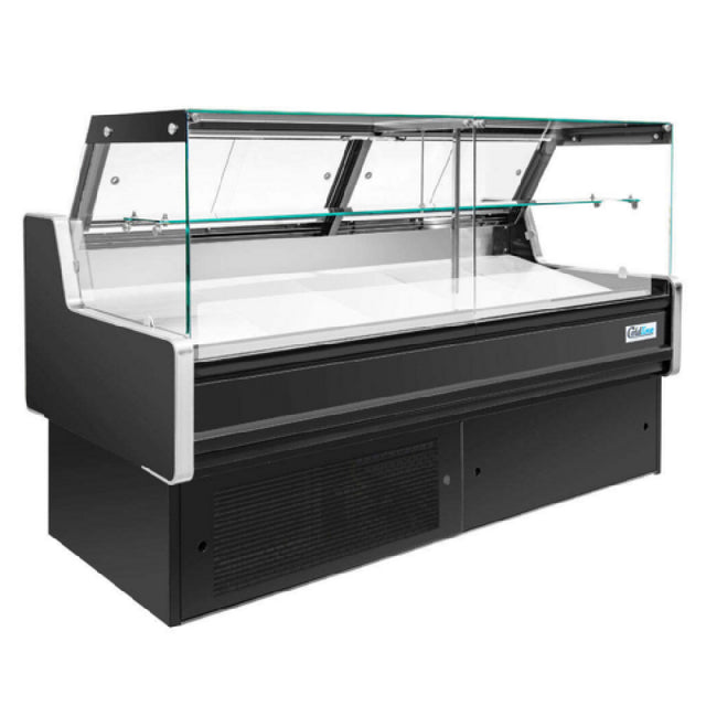 USR Brands LDC48 - Refrigerated Straight Glass Meat Deli Display Case, 47.2”W X 33.5”D X 47.2”H