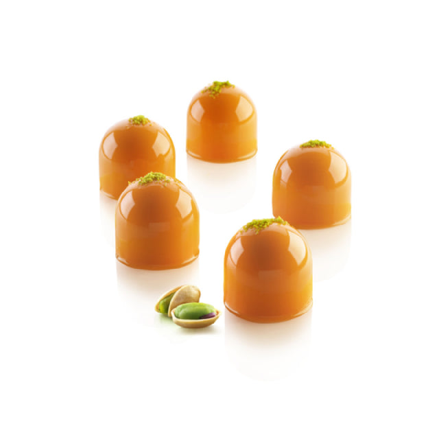 Louis Tellier CURVE DOME40 Silicone Mould 1.6"dia. X 1.57"H Dishwasher Safe