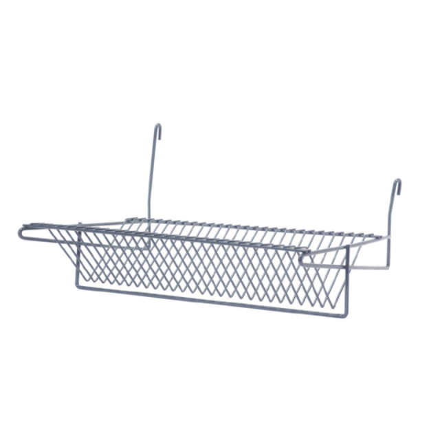 Quantum SG-SLH201412GY Store Grid Slanted Lid/Tray Drying Rack 20-1/2"W X 13-3/4"D X 10-1/2"H
