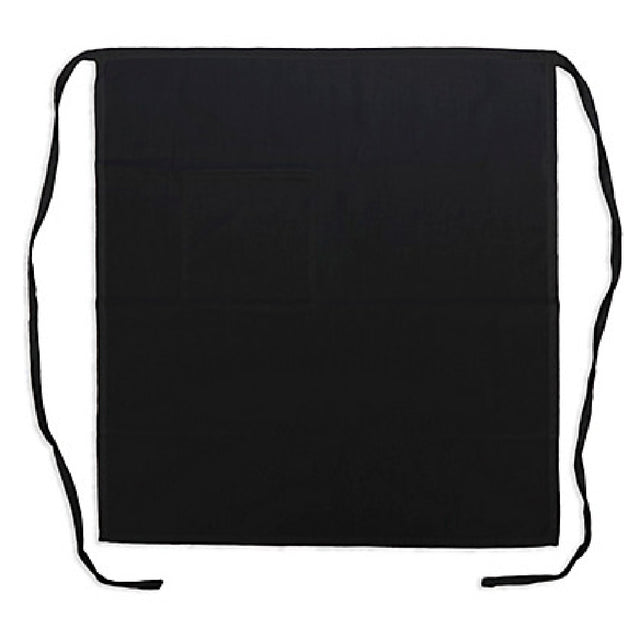 AllPoints 2575BLK 30 In Bistro Apron 1 Pocket Black