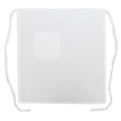 AllPoints 2575WHT 30 In Bistro Apron 1 Pocket White