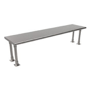 BK Resources BK-OSS-1872BN Single Overshelf Table Mount 72"W X 18"D
