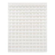 Quantum QLP-4861HC-220-165CL Louvered Panel Wall Mounted 48"L X 8"D X 61"H