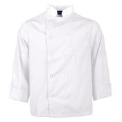 KNG 2577WHT2XL Kng 2xl Lw Chef Coat White Long Sleeve