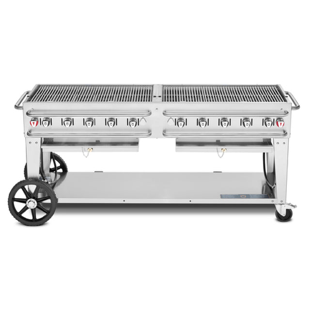 Crown Verity CV-RCB-72-LP Pro Series Grill LP Gas 81"L X 28"D