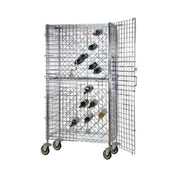 1880 Hospitality FMWR1836CH Focus Foodservice Security Wire Wine Rack Kit Mobile