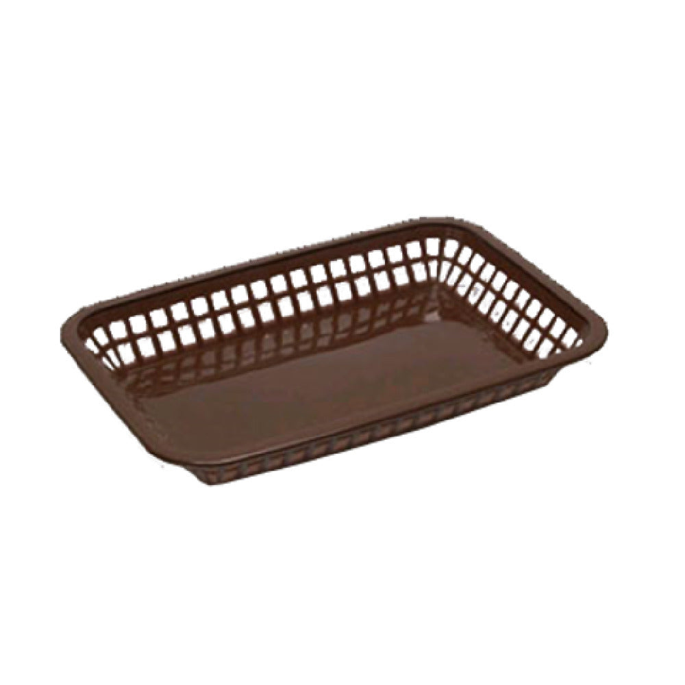 TableCraft Products 1077BR - Grande Platter Basket, 10-3/4" X 7-3/4" X 1-1/2", Rectangular