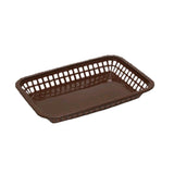 TableCraft Products 1077BR - Grande Platter Basket, 10-3/4" X 7-3/4" X 1-1/2", Rectangular