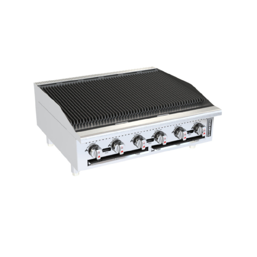 Venancio USA R36CT-36C_LP - Radiant Charbroiler, Gas, Countertop