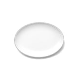 Elite Global Solutions D2211L-W Plate 11"L X 7-7/8"W X 7/8"H Oval