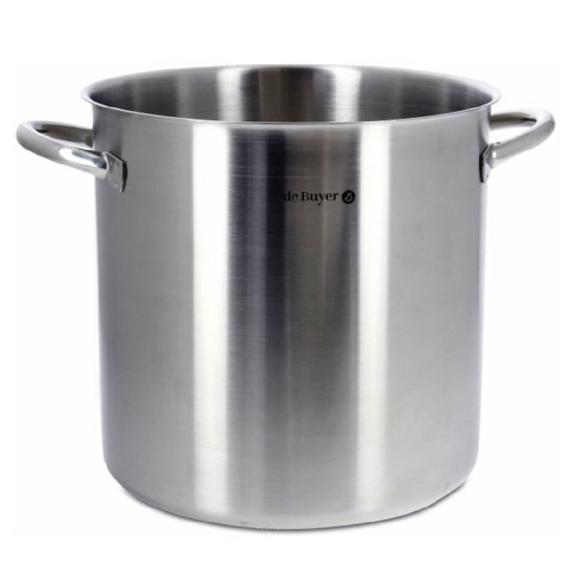 JB Prince S466 28 De Buyer Prim Appety Stock Pot 11" 17.9 Qt.