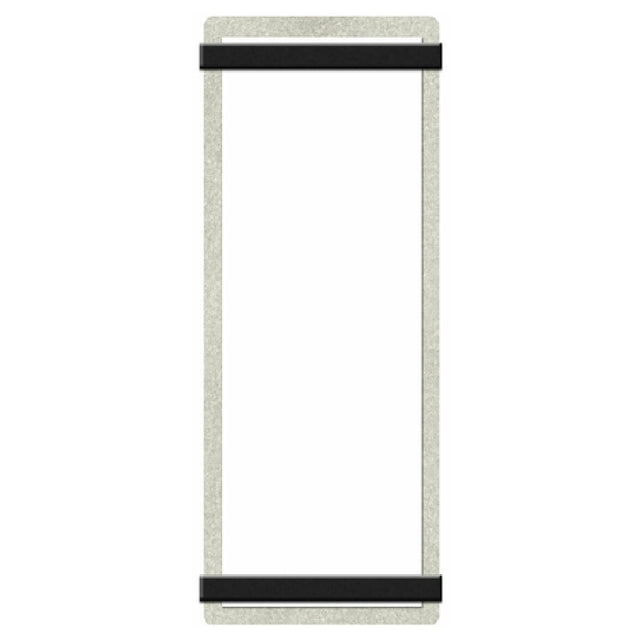Menu Solutions ALSIN41-RB Menu Board Holds 4-1/4" X 11" Insert Single Panel