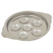 Royal ROY SP 6 P - Snail Plate, 6 Holes, Stainless Steel