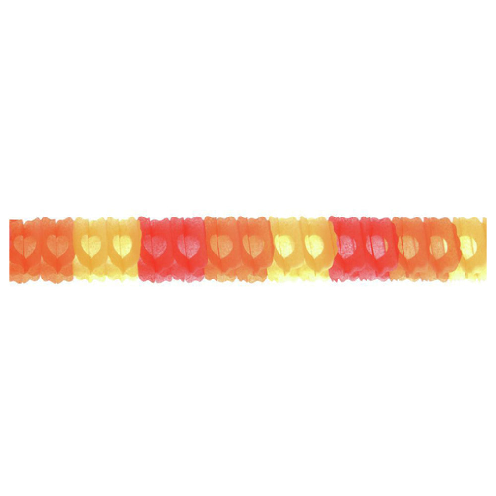 Hubert 13289 - Arch Garland, 12', Crepe Paper