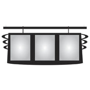 Hubert 54155 - Menu Board, 3-pocket, Hanging