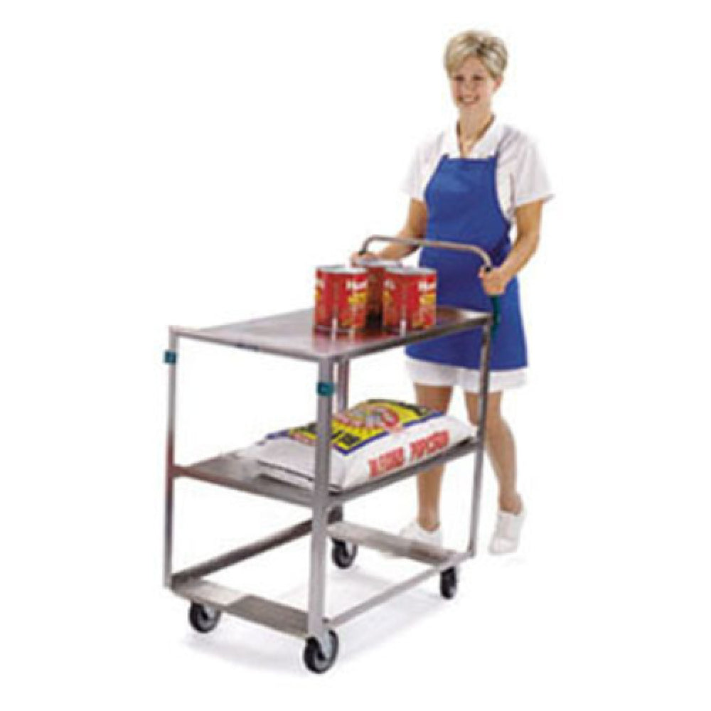 Lakeside 6820 Ergo-One® Utility Cart 2-tier Open Base
